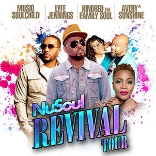 [Savvy News] NuSoul Revival Tour 2017 Line-Up: Musiq Soulchild, Avery Sunshine, Kindred the Family Soul, Lyfe Jennings & More